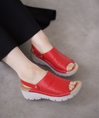 【ポインター/Pointer】の【本革/超軽量/厚底】サボサンダル 人気、トレンドファッション・服の通販 founy(ファニー) ファッション Fashion レディースファッション Fashion for Women 厚底 Platform Shoes 春 Spring 軽量 Lightweight, Ultra Light サンダル Sandals, Summer Shoes ラップ Wrap, Wrap Design S/S・春夏 SS, Spring/Summer, Warm Season 夏 Summer thumbnail レッド|ID: prp329100004666207 ipo3291000000033749768