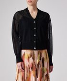 【ポール スミス/Paul Smith】の【洗える】シアー カーディガン ブラック|ID: prp329100004666235 ipo3291000000033749878