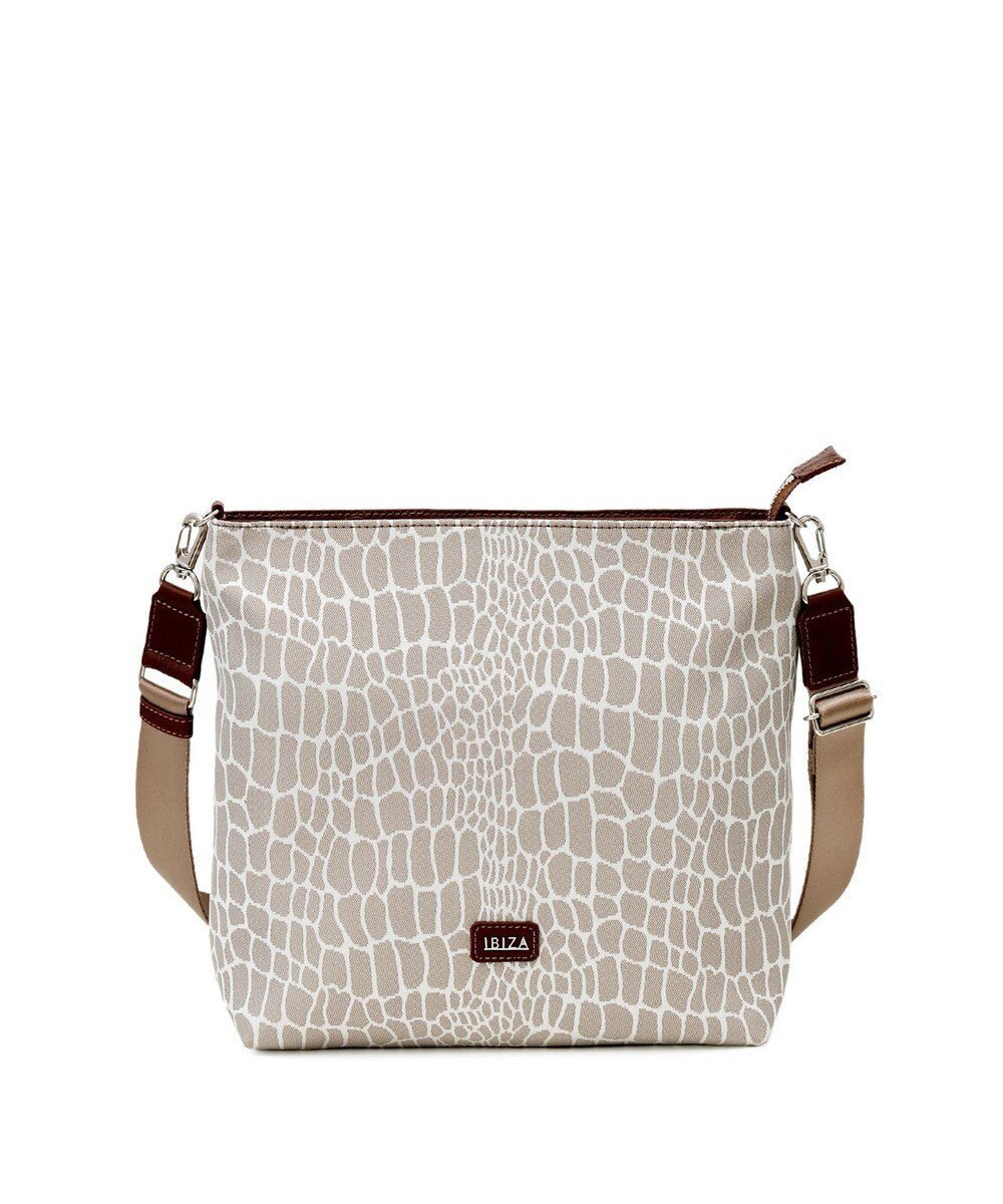 【イビサ/IBIZA】のココディーロ ショルダーバッグ(M) インテリア・キッズ・メンズ・レディースファッション・服の通販 founy(ファニー) ファッション Fashion レディースファッション Fashion for Women クロコ Crocodile, Croc Embossed 傘 Umbrella, Parasol ショルダー Shoulder, Shoulder Strap シンプル Simple, Minimal スクエア Square, Square Shape スマート Smart, Elegant 財布 Wallet, Purse ハンカチ Handkerchief, Hanky フォルム Silhouette, Form ポケット Pocket, Pocket Detail ポーチ Pouch, Small Case メガネ Glasses, Eyewear エレガント 上品 Elegant ビジネス 仕事 通勤 Business / Work / Commuting ベージュ|ID: prp329100004666258 ipo3291000000033749956