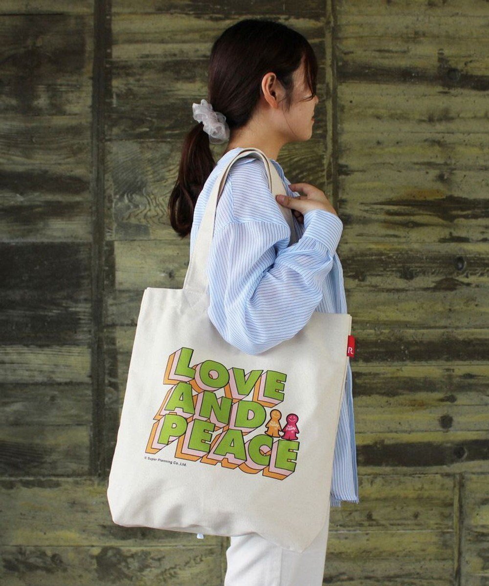 【ルートート/ROOTOTE】の6102【直営限定 ミスターフレンドリー】FR.トール-A 0103 インテリア・キッズ・メンズ・レディースファッション・服の通販 founy(ファニー) 　ファッション　Fashion　レディースファッション　Fashion for Women　バッグ　Bags　カメラ　Camera Accessories　シンプル　Simple, Minimal　ハンカチ　Handkerchief, Hanky　プリント　Print, Printed Pattern　ベーシック　Basic, Essential　ポケット　Pocket, Pocket Detail　04:ラブ&ピース3|ID: prp329100004666293 ipo3291000000033750089