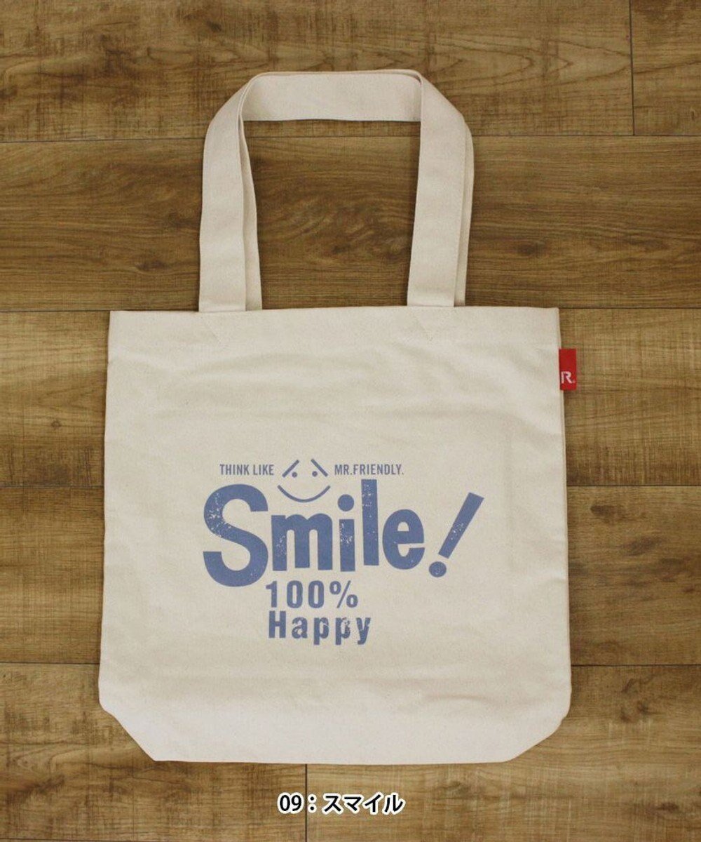 【ルートート/ROOTOTE】の6102【直営限定 ミスターフレンドリー】FR.トール-A 0103 インテリア・キッズ・メンズ・レディースファッション・服の通販 founy(ファニー) 　ファッション　Fashion　レディースファッション　Fashion for Women　バッグ　Bags　カメラ　Camera Accessories　シンプル　Simple, Minimal　ハンカチ　Handkerchief, Hanky　プリント　Print, Printed Pattern　ベーシック　Basic, Essential　ポケット　Pocket, Pocket Detail　09:スマイル|ID: prp329100004666293 ipo3291000000033750090