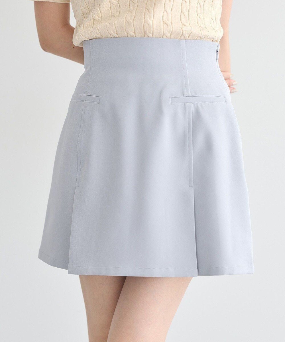 【アースミュージックアンドエコロジー/earth music&ecology】のフロントタックミニスカート インテリア・キッズ・メンズ・レディースファッション・服の通販 founy(ファニー) 　ファッション　Fashion　レディースファッション　Fashion for Women　スカート　Skirts　ミニスカート　Mini Skirts　おすすめ　Recommended / Our Picks　カットソー　Cut and Sewn Top　サイドジップ　Side Zip, Side Zipper　トレンド　Trend, Trending Now　フェミニン　Feminine, Girly　フロント　Front, Front Design　ポケット　Pocket, Pocket Detail　A/W・秋冬　Autumn/Winter　Light Gray|ID: prp329100004666380 ipo3291000000033750396