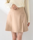 【アースミュージックアンドエコロジー/earth music&ecology】のフロントタックミニスカート Beige|ID: prp329100004666380 ipo3291000000033750400