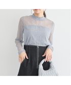 【アースミュージックアンドエコロジー/earth music&ecology】のレースドッキングプルオーバー 人気、トレンドファッション・服の通販 founy(ファニー) ファッション Fashion レディースファッション Fashion for Women トップス・カットソー Cut & Sew Tops シャツ・ブラウス・オフィスカジュアル Elegant Blouses & Button-Ups ロングTシャツ・Tシャツ Longline T-Shirts & Tees カジュアルプルオーバー・ニットトップス Pullovers & Knit Tops / Casual Pullovers カットソー・ベーシックTシャツ Cut-and-Sewn Tops / Stretch Tees & Basics おすすめ Recommended / Our Picks インナー Innerwear カットソー Cut and Sewn Top シャーリング Shirring, Ruched タートル Turtleneck, Turtle Collar ドッキング Docking, Mixed Material ベーシック Basic, Essential レース Lace, Lace Fabric 切替 Switching, Contrast Panel A/W・秋冬 Autumn/Winter thumbnail Grayish Blue|ID: prp329100004666384 ipo3291000000033750417