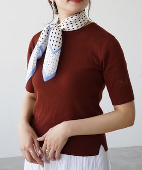 【マルカオリジナル/Marca originals】の【Marcaオリジナル】ラインボーダードット 小判 シルクツイル スカーフ 人気、トレンドファッション・服の通販 founy(ファニー) ファッション Fashion レディースファッション Fashion for Women おすすめ Recommended / Our Picks シルク Silk, 100% Silk シンプル Simple, Minimal スカーフ Scarf, Neckwear ストール Stole, Wrap ドット Polka Dot, Dot Pattern ハンカチ Handkerchief, Hanky バンダナ Bandana, Head Scarf プリント Print, Printed Pattern 水玉 Polka Dot, Dot Pattern |ID:prp329100004666392