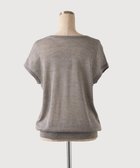 【トック/TOQUE】の〈大草直子さんアドバイザー〉 【洗える/天然素材/2WAY】アルパカシルクニットVネックフレンチ グレー|ID: prp329100004666406 ipo3291000000033750488