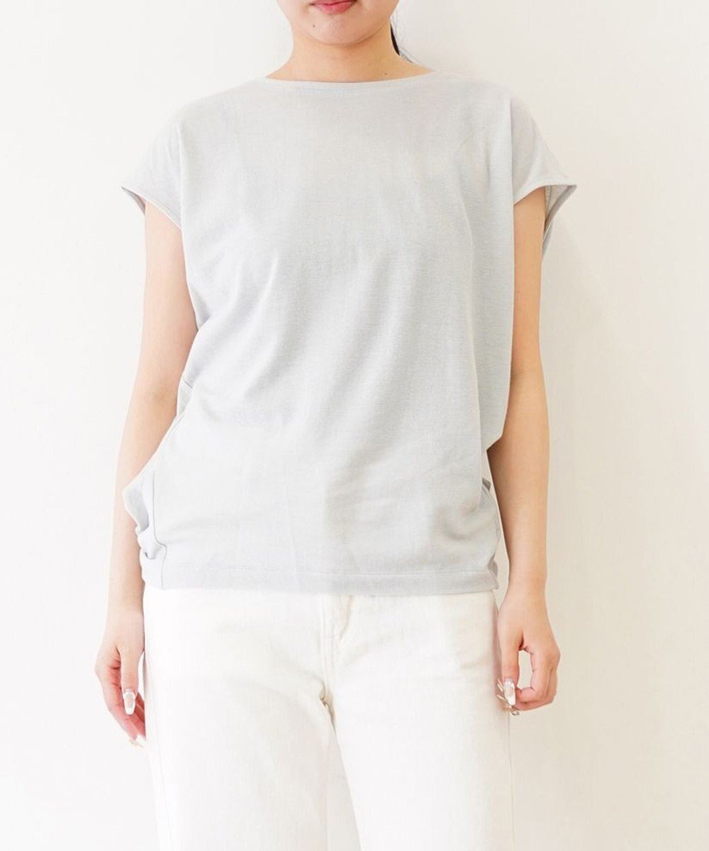 【トック/TOQUE】の〈大草直子さんアドバイザー〉 【洗える/天然素材】ロイヤルベビーアルパカ×タンギスコットン鹿の子フレンチT 人気、トレンドファッション・服の通販 founy(ファニー) ファッション Fashion レディースファッション Fashion for Women トップス・カットソー Cut & Sew Tops シャツ・ブラウス・オフィスカジュアル Elegant Blouses & Button-Ups ロングTシャツ・Tシャツ Longline T-Shirts & Tees カットソー・ベーシックTシャツ Cut-and-Sewn Tops / Stretch Tees & Basics 春 Spring 洗える Machine Washable カットソー Cut and Sewn Top 鹿の子 Piqué, Kanoko Fabric サマー Summer, Summer Style シンプル Simple, Minimal スポーティ Sporty, Casual Athletic フレンチ French, French Style ポロシャツ Polo Shirt, Collared Tee 別注 Limited Edition, Custom Order S/S・春夏 SS, Spring/Summer, Warm Season 夏 Summer ビジネス 仕事 通勤 Business / Work / Commuting other-1|ID: prp329100004666408 ipo3291000000033750497