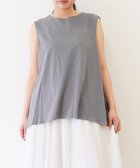 【トック/TOQUE】の〈大草直子さんアドバイザー〉 【洗える/天然素材】タンギス コットン天竺ノースリーブ チャコール|ID: prp329100004666410 ipo3291000000033750507