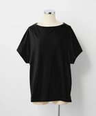 【トック/TOQUE】の〈大草直子さんアドバイザー〉 【洗える/天然素材】タンギスコットン天竺半袖Tシャツ ブラック|ID: prp329100004666418 ipo3291000000033750535