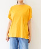 【トック/TOQUE】の〈大草直子さんアドバイザー〉 【洗える/天然素材】タンギスコットン天竺半袖Tシャツ ターメリック|ID: prp329100004666418 ipo3291000000033750540