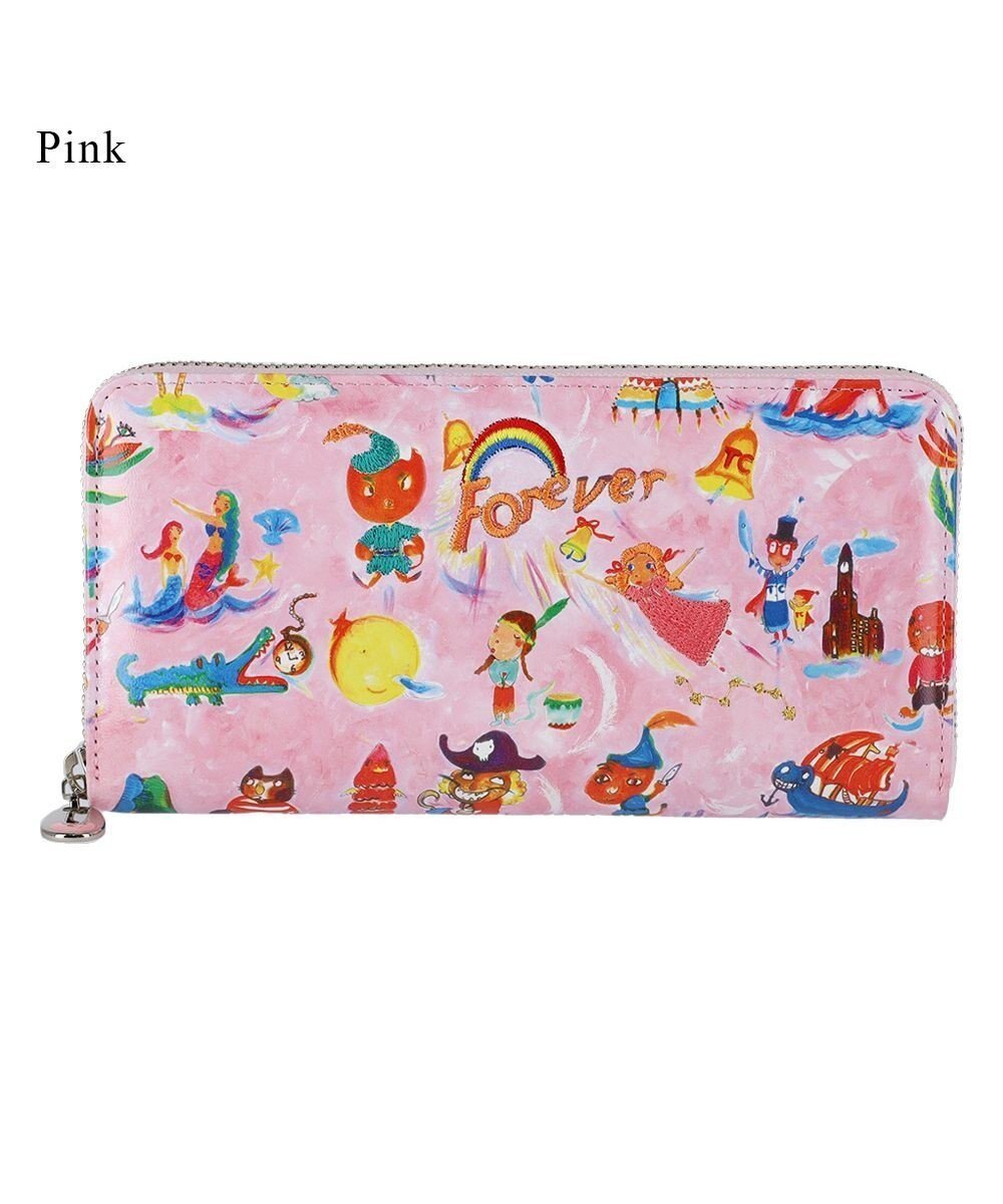 【ツモリチサト キャリー/tsumori chisato CARRY】のピーターパン ラウンドファスナー長財布 人気、トレンドファッション・服の通販 founy(ファニー) ファッション Fashion レディースファッション Fashion for Women ミニ財布・二つ折り財布 Wallets & Card Cases キャラクター Character, Licensed Characters ラウンド Round, Round Neck 財布 Wallet, Purse other-1|ID: prp329100004666437 ipo3291000000033750592