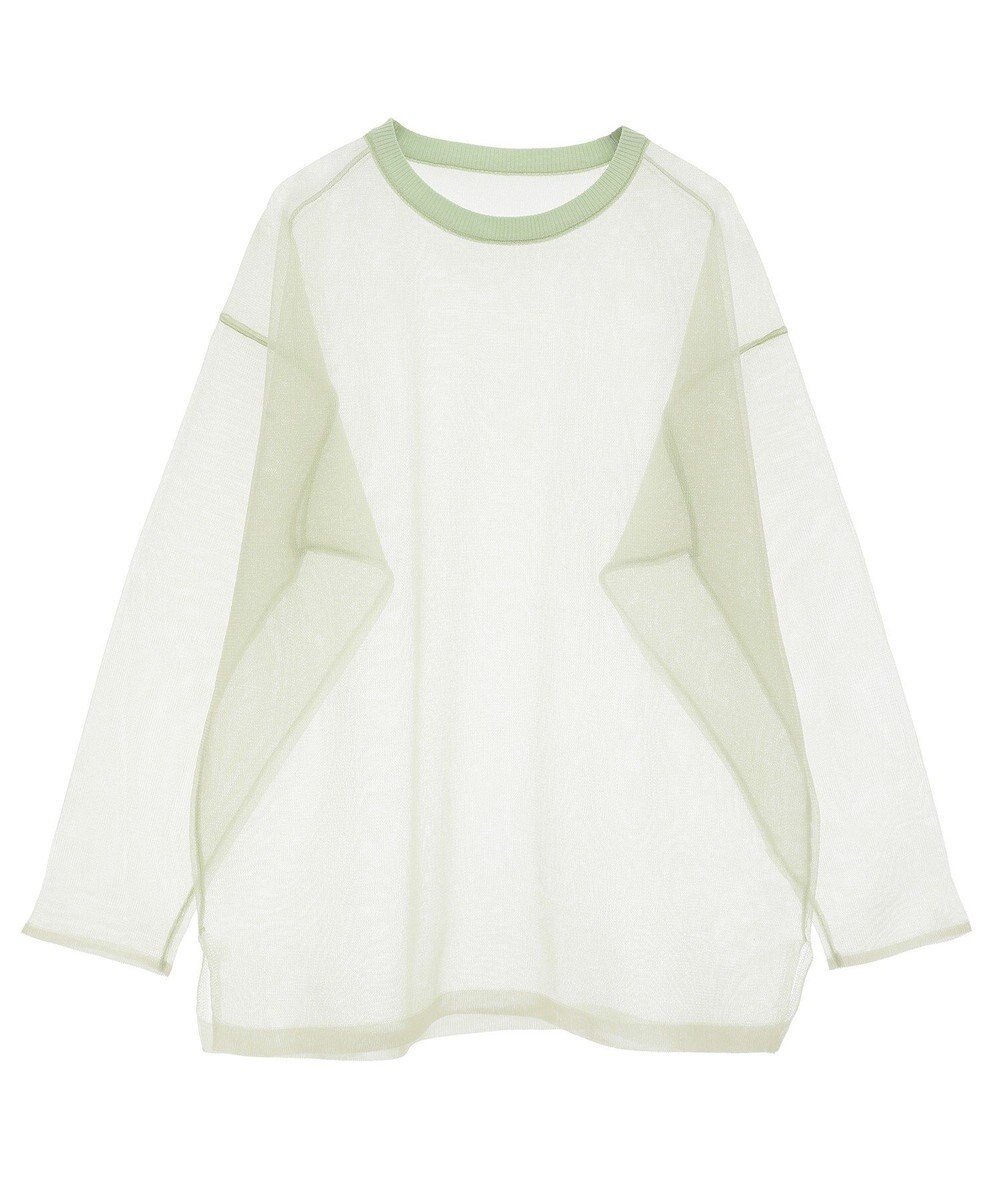 【アースミュージックアンドエコロジー/earth music&ecology】のシアールーズニットプルオーバー インテリア・キッズ・メンズ・レディースファッション・服の通販 founy(ファニー) 　ファッション　Fashion　レディースファッション　Fashion for Women　トップス・カットソー　Cut & Sew Tops　ニット　Knit Tops & Sweaters　シャツ・ブラウス・オフィスカジュアル　Elegant Blouses & Button-Ups　ロングTシャツ・Tシャツ　Longline T-Shirts & Tees　カジュアルプルオーバー・ニットトップス　Pullovers & Knit Tops / Casual Pullovers　カットソー・ベーシックTシャツ　Cut-and-Sewn Tops / Stretch Tees & Basics　おすすめ　Recommended / Our Picks　カットソー　Cut and Sewn Top　スリット　Slit, Slit Detail　トレンド　Trend, Trending Now　ポケット　Pocket, Pocket Detail　夏　Summer　春　Spring　S/S・春夏　SS, Spring/Summer, Warm Season　Mint|ID: prp329100004666513 ipo3291000000033750843