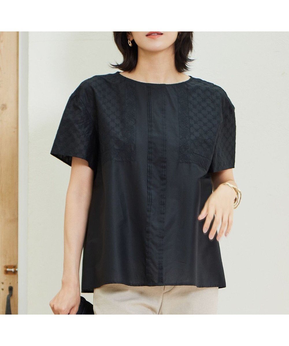 【自由区/JIYU-KU】の【接触冷感・洗える】エンブロイダリーローン Tブラウス 人気、トレンドファッション・服の通販 founy(ファニー) ファッション Fashion レディースファッション Fashion for Women トップス・カットソー Cut & Sew Tops シャツ・ブラウス・オフィスカジュアル Elegant Blouses & Button-Ups アンティーク Antique-Inspired 春 Spring 洗える Machine Washable ドロップ Drop Shoulder, Dropped Style 人気 Popular, Best Seller ビンテージ Vintage, Retro Style フラワー Flower, Floral ボトム Bottoms, Lower Wear モダン Modern, Contemporary モチーフ Motif, Design Theme ロンドン London Style, British Inspired ワーク Workwear, Utility Style S/S・春夏 SS, Spring/Summer, Warm Season おすすめ Recommended / Our Picks 夏 Summer other-1|ID: prp329100004666536 ipo3291000000033750928