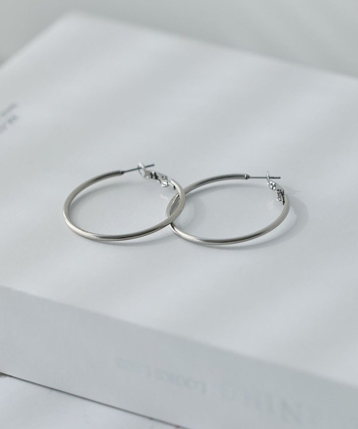 【イェッカ ヴェッカ/YECCA VECCA】のステンレスフープピアス インテリア・キッズ・メンズ・レディースファッション・服の通販 founy(ファニー) https://founy.com/ ファッション Fashion レディースファッション Fashion for Women アクセサリー Fashion Accessories バランス Balance, Style Balance フォルム Silhouette, Form フープ Hoop, Hoop Earrings ラウンド Round, Round Neck エレガント 上品 Elegant |ID: prp329100004666610 ipo3291000000036155384