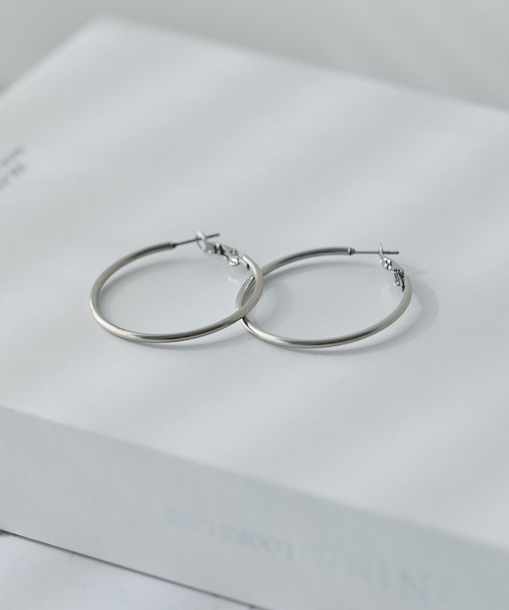 【イェッカ ヴェッカ/YECCA VECCA】のステンレスフープピアス 人気、トレンドファッション・服の通販 founy(ファニー) 　ファッション　Fashion　レディースファッション　Fashion for Women　アクセサリー　Fashion Accessories　バランス　Balance, Style Balance　フォルム　Silhouette, Form　フープ　Hoop, Hoop Earrings　ラウンド　Round, Round Neck　エレガント 上品　Elegant　 other-1|ID: prp329100004666610 ipo3291000000036155384