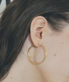 【イェッカ ヴェッカ/YECCA VECCA】のステンレスフープピアス 人気、トレンドファッション・服の通販 founy(ファニー) ファッション Fashion レディースファッション Fashion for Women アクセサリー Fashion Accessories バランス Balance, Style Balance フォルム Silhouette, Form フープ Hoop, Hoop Earrings ラウンド Round, Round Neck エレガント 上品 Elegant thumbnail Gold|ID: prp329100004666610 ipo3291000000036155390