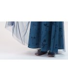 【ムーク/muuc】の【植物の影絵プリント】チュールレイヤースカート ブルー|ID: prp329100004666655 ipo3291000000033751396