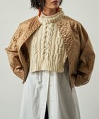 【ムーク/muuc】の【土の凹凸を表現したナイロン素材】テレイン ブルゾン ベージュ|ID: prp329100004666657 ipo3291000000033751408