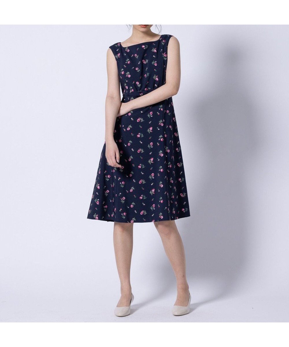 【トッカ/TOCCA】の【00サイズあり・吸水速乾・洗える・消臭】BUD OF ROSA ドレス インテリア・キッズ・メンズ・レディースファッション・服の通販 founy(ファニー) 　ファッション　Fashion　レディースファッション　Fashion for Women　ワンピース　Dresses　フォーマル・パーティードレス・結婚式用ドレス　Elegant & Casual Dresses　2025年　2025　2025春夏・S/S　Spring/Summer 2025 SS25　ドレス　Dress, One-Piece　吸水　Absorbent, Quick-Dry　夏　Summer　春　Spring　S/S・春夏　SS, Spring/Summer, Warm Season　洗える　Machine Washable　ネイビー系7|ID: prp329100004666681 ipo3291000000033751510