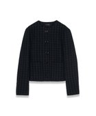 【ジョゼフ/JOSEPH】の【WEB OUTLET限定】ツイスティングツウィード ノーカラージャケット Black|ID: prp329100004666694 ipo3291000000033751554