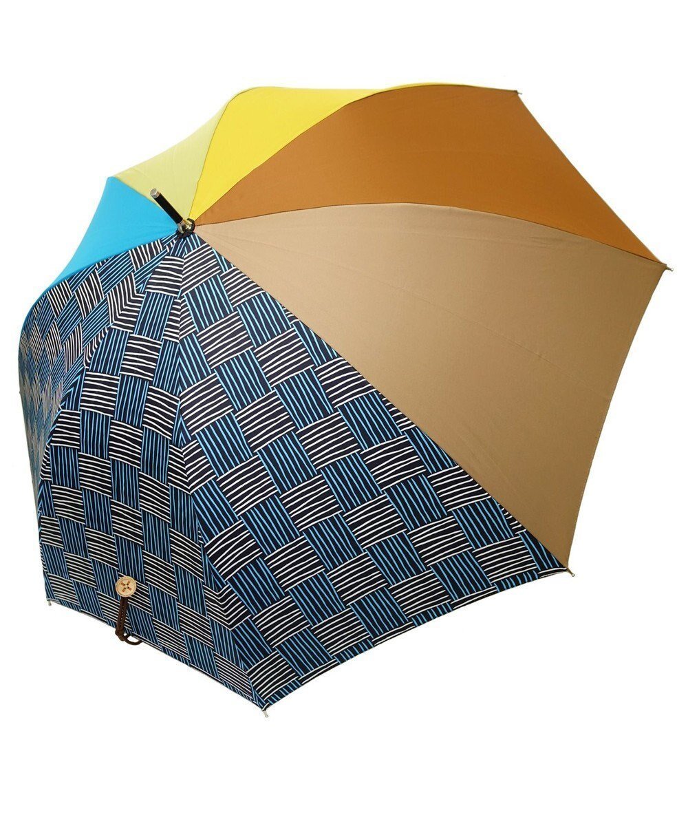 【プラスリング/+RING】のUNISEX プラスリング 長傘60cm MLT T1287 インテリア・キッズ・メンズ・レディースファッション・服の通販 founy(ファニー) 　ファッション　Fashion　レディースファッション　Fashion for Women　レイングッズ・傘・晴雨兼用傘　Umbrellas & Rain Gear　ユニセックス　Unisex, Genderless　おすすめ　Recommended / Our Picks　グラス　Glass, Eyewear　ラップ　Wrap, Wrap Design　傘　Umbrella, Parasol　マルチカラー|ID: prp329100004666706 ipo3291000000033751602