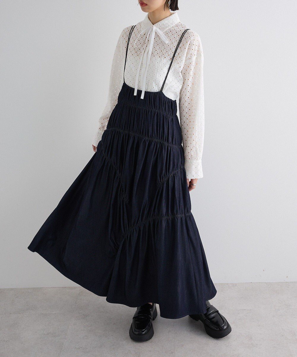 【グリーンパークス/Green Parks】のギャザースカート 人気、トレンドファッション・服の通販 founy(ファニー) 　ファッション　Fashion　レディースファッション　Fashion for Women　スカート　Skirts　おすすめ　Recommended / Our Picks　アシンメトリー　Asymmetrical Style　ギャザー　Gathered, Ruffled　フォルム　Silhouette, Form　ポケット　Pocket, Pocket Detail　夏　Summer　春　Spring　S/S・春夏　SS, Spring/Summer, Warm Season　 other-1|ID: prp329100004666707 ipo3291000000033751603