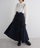 【グリーンパークス/Green Parks】のギャザースカート Indigo|ID: prp329100004666707 ipo3291000000033751604