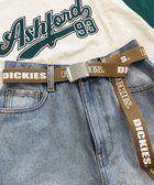【ウィゴー/WEGO】の【ユニセックス着用ITEM】Dickies ロゴプリントベルト キャメル|ID: prp329100004666742 ipo3291000000033751770
