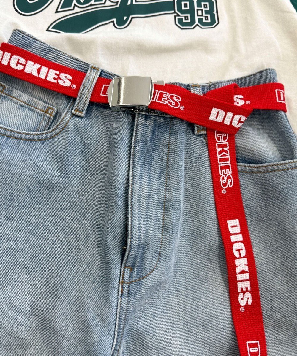 【ウィゴー/WEGO】の【ユニセックス着用ITEM】Dickies ロゴプリントベルト インテリア・キッズ・メンズ・レディースファッション・服の通販 founy(ファニー) 　ファッション　Fashion　レディースファッション　Fashion for Women　ベルト&ウエストマーク　Belts & Waist Accessories　スマホ　Smartphone, Mobile Device　トレンド　Trend, Trending Now　メンズ　Men's, Menswear　ワンポイント　One Point, Statement Accent　ワーク　Workwear, Utility Style　レッド|ID: prp329100004666742 ipo3291000000033751775