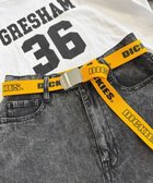 【ウィゴー/WEGO】の【ユニセックス着用ITEM】Dickies ロゴプリントベルト イエロー|ID: prp329100004666742 ipo3291000000033751779