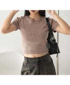 【ウィゴー/WEGO】のヴィンテージウォッシュワンポイントリブT 人気、トレンドファッション・服の通販 founy(ファニー) ファッション Fashion レディースファッション Fashion for Women トップス・カットソー Cut & Sew Tops シャツ・ブラウス・オフィスカジュアル Elegant Blouses & Button-Ups ロングTシャツ・Tシャツ Longline T-Shirts & Tees カットソー・ベーシックTシャツ Cut-and-Sewn Tops / Stretch Tees & Basics インナー Innerwear 春 Spring カットソー Cut and Sewn Top クロップド Cropped, Short Length ショート Short, Short Length シンプル Simple, Minimal スマホ Smartphone, Mobile Device デニム Denim, Jeans Material 定番 Standard, Basic Item 人気 Popular, Best Seller バランス Balance, Style Balance 半袖 Short Sleeve, Half Sleeve 無地 Plain, Solid Color ワンポイント One Point, Statement Accent S/S・春夏 SS, Spring/Summer, Warm Season おすすめ Recommended / Our Picks 夏 Summer thumbnail ブラウン|ID: prp329100004666758 ipo3291000000033751817