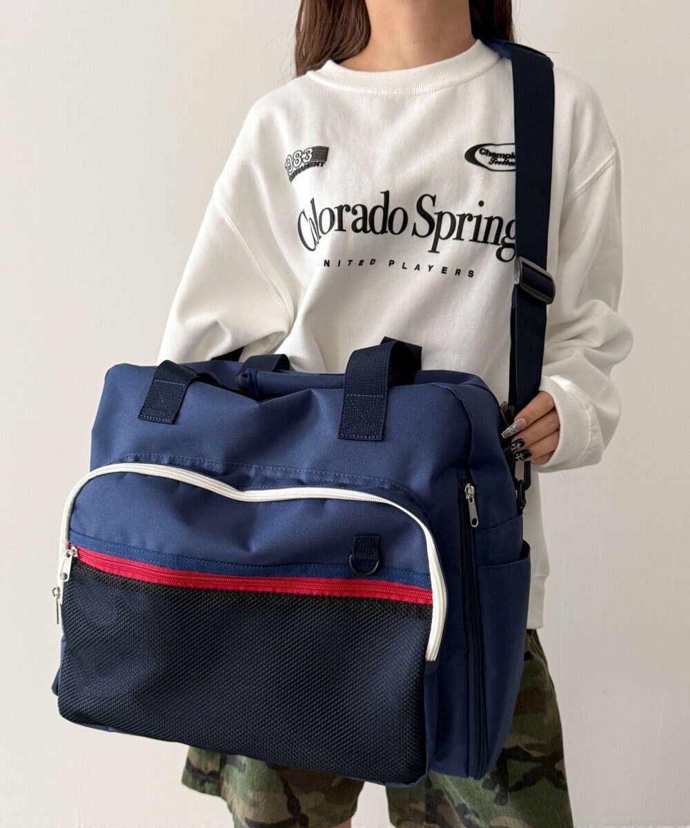 【ウィゴー/WEGO】の【ユニセックス着用ITEM】2way拡張ボストンバッグ インテリア・キッズ・メンズ・レディースファッション・服の通販 founy(ファニー) ファッション Fashion レディースファッション Fashion for Women バッグ Bags キーホルダー Keychain, Key Holder ショルダー Shoulder, Shoulder Strap スマホ Smartphone, Mobile Device チャーム Charm, Pendant フロント Front, Front Design ボストンバッグ Boston Bag, Retro Bag ポケット Pocket, Pocket Detail スーツケース キャリーケース Suitcase / Carry Case ビジネス 仕事 通勤 Business / Work / Commuting トリコロール|ID: prp329100004666794 ipo3291000000034310084