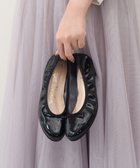 【ブリジット バーキン/Bridget Birkin】の【Bridget Birkin】ラウンドトゥバレエシューズ 人気、トレンドファッション・服の通販 founy(ファニー) ファッション Fashion レディースファッション Fashion for Women おすすめ Recommended / Our Picks シューズ Shoes, Footwear バレエ Ballet, Ballet Style リボン Ribbon, Bow thumbnail ブラックエナメル|ID: prp329100004666836 ipo3291000000033752146