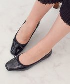 【ブリジット バーキン/Bridget Birkin】の【Bridget Birkin】スクエアトゥバレエシューズ 人気、トレンドファッション・服の通販 founy(ファニー) ファッション Fashion レディースファッション Fashion for Women シューズ Shoes, Footwear バレエ Ballet, Ballet Style リボン Ribbon, Bow thumbnail ブラックエナメル|ID: prp329100004666839 ipo3291000000036063127