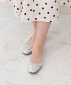 【ブリジット バーキン/Bridget Birkin】の【Bridget Birkin】スクエアトゥバレエシューズ 人気、トレンドファッション・服の通販 founy(ファニー) ファッション Fashion レディースファッション Fashion for Women シューズ Shoes, Footwear バレエ Ballet, Ballet Style リボン Ribbon, Bow thumbnail シルバー|ID: prp329100004666839 ipo3291000000036063129