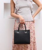 【スタイルコード/STYLE CODE】の【MERCURYDUO/マーキュリーデュオ】メタルアイレット 両アオリポケット スクエアハンドバッグ ブラック|ID: prp329100004666856 ipo3291000000034177945