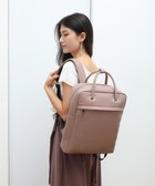 【スタイルコード/STYLE CODE】の【MERCURYDUO/マーキュリーデュオ】メタルアイレット 2WAY ラージリュック 推し活大容量バッグ スモーキーピンク|ID: prp329100004666859 ipo3291000000034177947