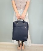 【スタイルコード/STYLE CODE】の【MERCURYDUO/マーキュリーデュオ】メタルアイレット 2WAY ラージリュック 推し活大容量バッグ ネイビー|ID: prp329100004666859 ipo3291000000034177948