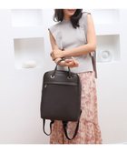 【スタイルコード/STYLE CODE】の【MERCURYDUO/マーキュリーデュオ】メタルアイレット 2WAY ラージリュック 推し活大容量バッグ ダークブラウン|ID: prp329100004666859 ipo3291000000034177949