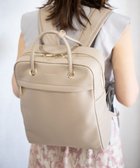 【スタイルコード/STYLE CODE】の【MERCURYDUO/マーキュリーデュオ】メタルアイレット 2WAY ラージリュック 推し活大容量バッグ ベージュ|ID: prp329100004666859 ipo3291000000034177950