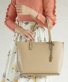 【スタイルコード/STYLE CODE】の【MERCURYDUO/マーキュリーデュオ】両アオリポケット サイド配色A4トートバッグ キーチャーム付 ベージュ|ID: prp329100004666867 ipo3291000000034177957