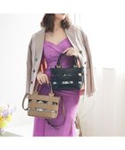 【スタイルコード/STYLE CODE】の【MERCURYDUO/マーキュリーデュオ】軽量メッシュ 花柄巾着付ミニトートバッグ ブラック|ID: prp329100004666889 ipo3291000000034178031