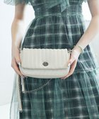 【スタイルコード/STYLE CODE】の【MERCURYDUO/マーキュリーデュオ】ストライプキルティング フラップショルダーバッグ アイボリー|ID: prp329100004666894 ipo3291000000034178033