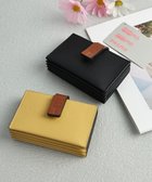 【スタイルコード/STYLE CODE】の【PADMA/パドマ】ベルトデザイン シュリンクレザーカードケース イエロー|ID: prp329100004666898 ipo3291000000033752397