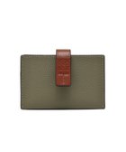 【スタイルコード/STYLE CODE】の【PADMA/パドマ】ベルトデザイン シュリンクレザーカードケース オリーブ|ID: prp329100004666898 ipo3291000000034178041