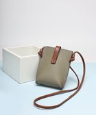 【スタイルコード/STYLE CODE】の【PADMA/パドマ】ベルトデザイン シュリンクレザーマルチポシェット オリーブ|ID: prp329100004666905 ipo3291000000033752440