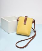 【スタイルコード/STYLE CODE】の【PADMA/パドマ】ベルトデザイン シュリンクレザーマルチポシェット イエロー|ID: prp329100004666905 ipo3291000000034178052