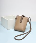 【スタイルコード/STYLE CODE】の【PADMA/パドマ】ベルトデザイン シュリンクレザーマルチポシェット ベージュ|ID: prp329100004666905 ipo3291000000034178054