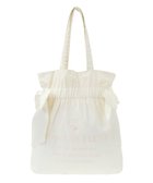 【メゾンドフルール/Maison de FLEUR】のEC限定 キャンバスダブルリボントートバッグ 人気、トレンドファッション・服の通販 founy(ファニー) ファッション Fashion レディースファッション Fashion for Women バッグ Bags キャンバス Canvas, Canvas Fabric ギャザー Gathered, Ruffled コレクション Collection, Seasonal Line スマホ Smartphone, Mobile Device 人気 Popular, Best Seller フェミニン Feminine, Girly ポケット Pocket, Pocket Detail リボン Ribbon, Bow ビジネス 仕事 通勤 Business / Work / Commuting thumbnail Ivory|ID: prp329100004666947 ipo3291000000034178104