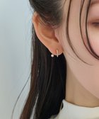 【フィービィー/phoebe】の【痛くないシリーズ】ラインストーンパールフロートライトフィットイヤリング ゴールド ゴールド|ID: prp329100004666963 ipo3291000000033752674